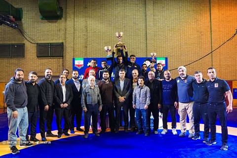 پایان رقابت های کشتی فرنگی جوانان قهرمانی کشور/ اهواز :